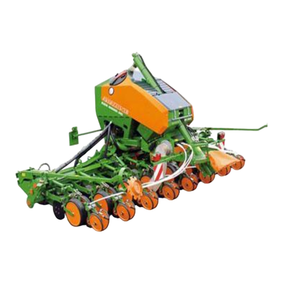Amazone EDX 6000-2 Betriebsanleitung