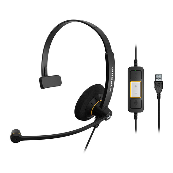 Sennheiser SC 30 USB CTRL Kurzanleitung