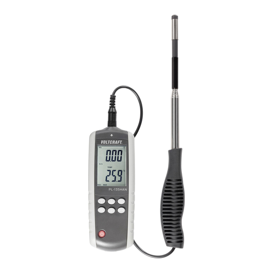 VOLTCRAFT PL-135 HAN Bedienungsanleitung