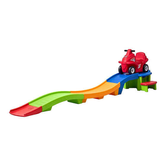 Step2 UP & DOWN ROLLER COASTER RAPID RIDE & HIDE EDITION Montageanleitung