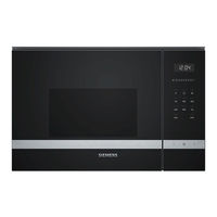 Siemens BE525LMS0 Gebrauchs- Und Montageanleitung