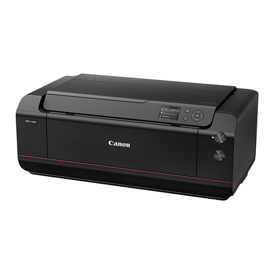 Canon imagePROGRAF PRO-1000 Inbetriebnahme