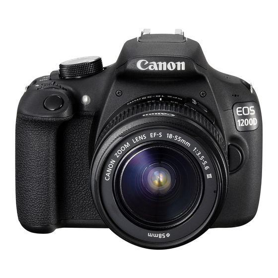 Canon EOS 1200D Kurze Bedienungsanleitung