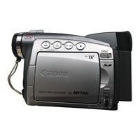 Canon MV700 Bedienungsanleitung
