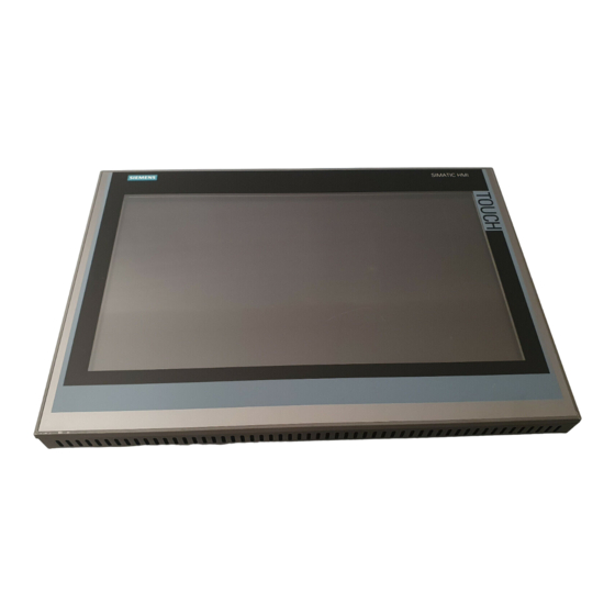 Siemens SIMATIC IPC277D Betriebsanleitung