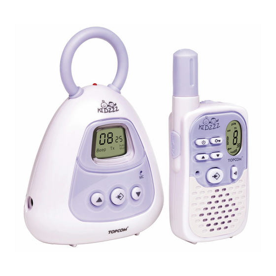 Topcom PMR 1010 Bedienungsanleitung