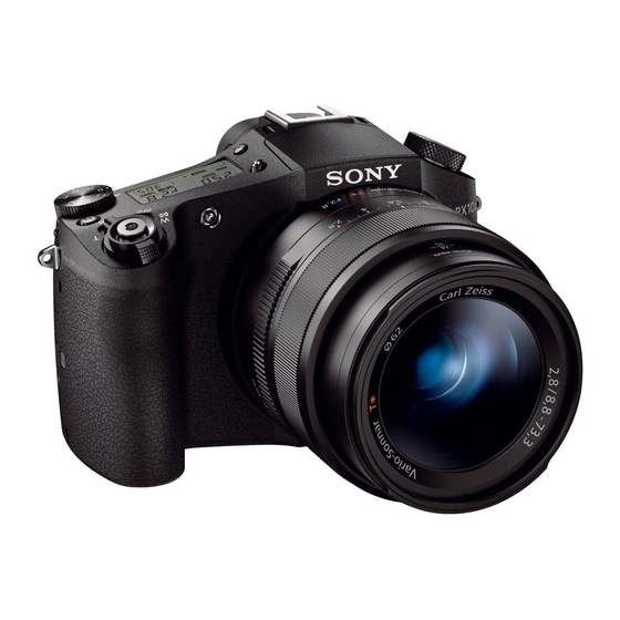 Sony DSC-RX10M2 Gebrauchsanleitung