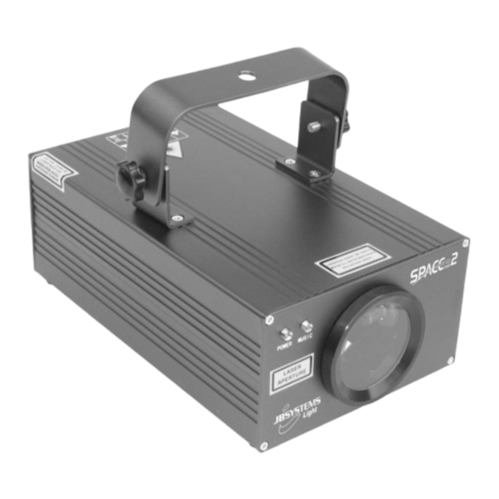 JB Systems SPACE-2 Laser Betriebsanleitung