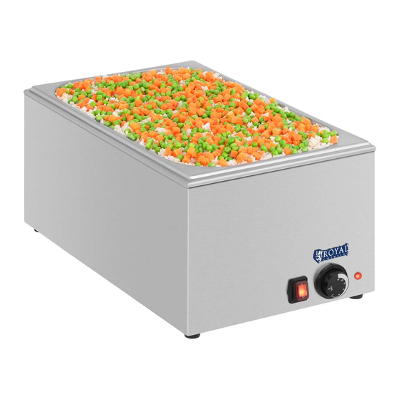 Royal Catering RCBM-1/1-150 Handbücher