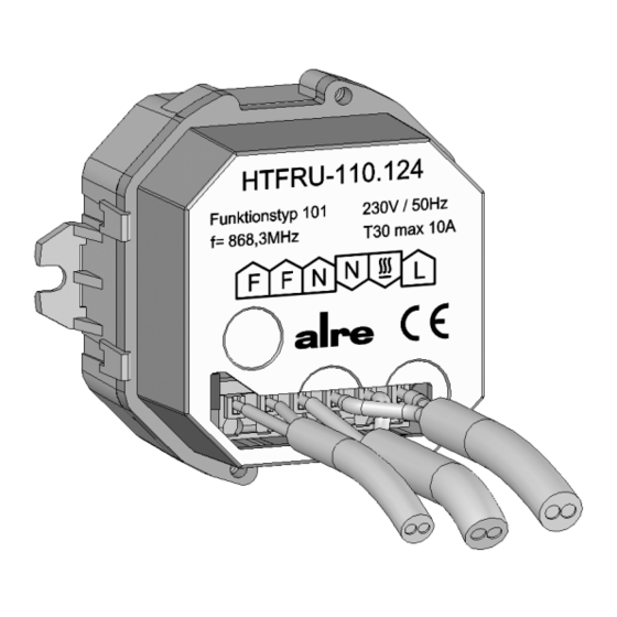 Alre HTFRU-110.124 Bedienungsanleitung