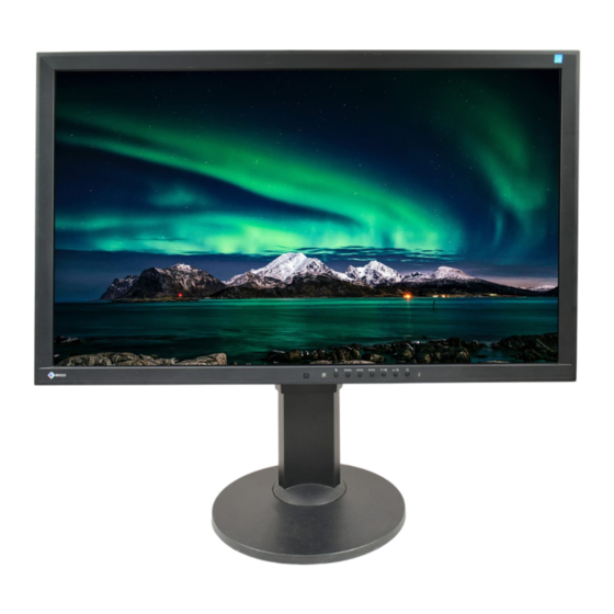 Eizo FlexScan EV2736W Installationsanleitung