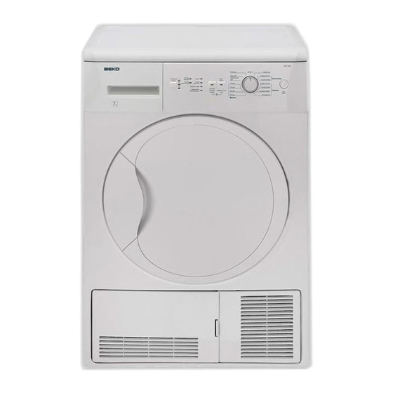 Beko DCU 7230 X Bedienungsanleitung