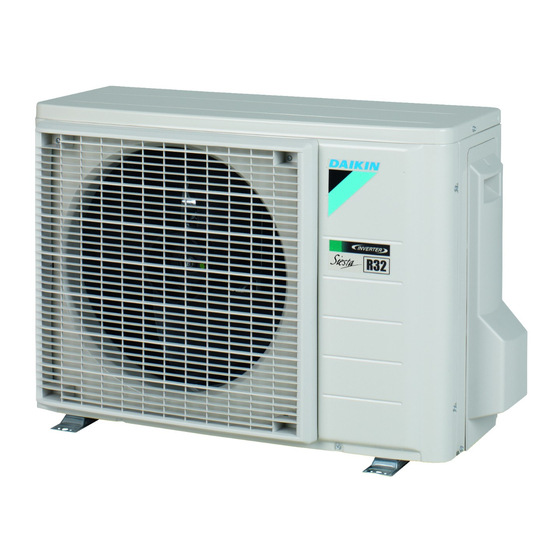 Daikin ARXF50A5V1B Installationsanleitung