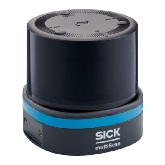 SICK multiScan136 Betriebsanleitung