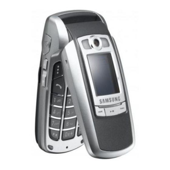 Samsung SGH-E710 Kurzanleitung