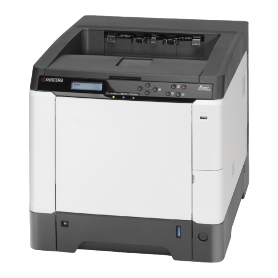 Kyocera FS-C5150DN Schnellinstallationsanleitung