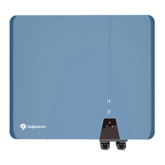 Solplanet ASW05kH-T2 Schnellinstalationsanleitung