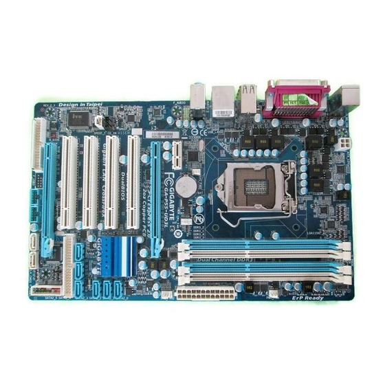Gigabyte GA-P55-UD3L-TPM Benutzerhandbuch