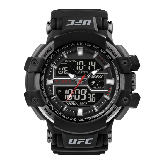 Timex UFC Combat Schnellstartanleitung