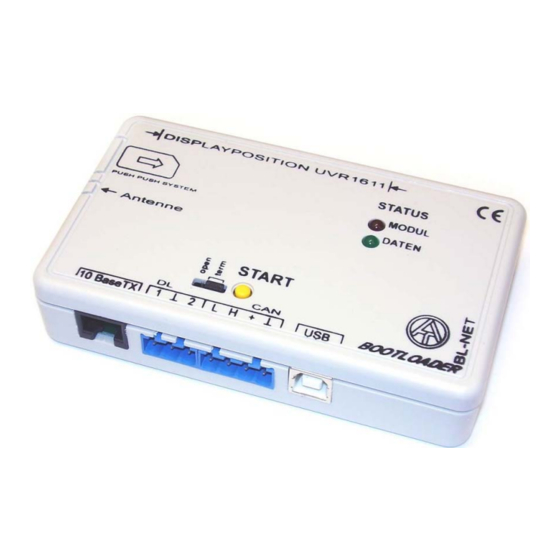 Technische Alternative Bootloader BL-NET Bedienunganleitung