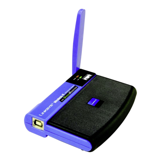 Linksys WUSB54GS Benutzerhandbuch
