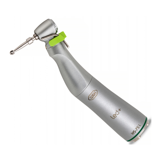 W&H WS-75 Gebrauchsanweisung