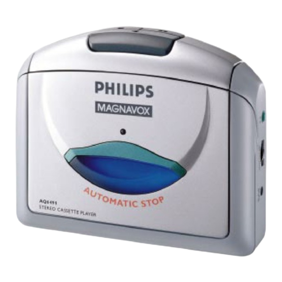 Philips AQ6491 Gebrauchsanweisung