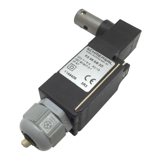 steute ES 95 SB Originalbetriebsanleitung