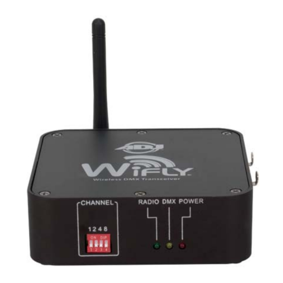 ADJ WiFly Transceiver Bedienungsanleitung