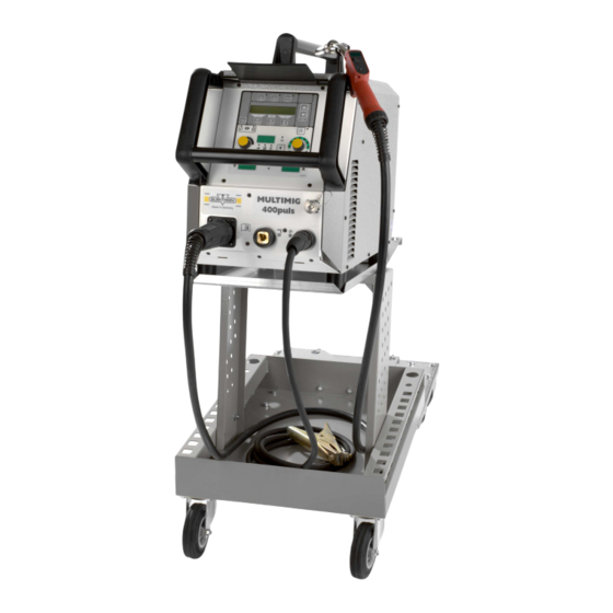Elektron MULTIMIG 400puls Betriebsanleitung