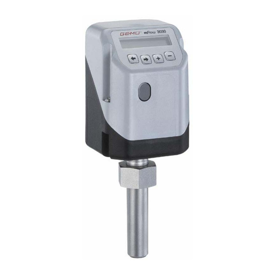 Gemü 3030 mFlow Kurzanleitung