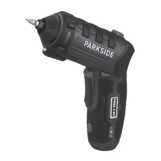Parkside PSSA 4 B2 Originalbetriebsanleitung