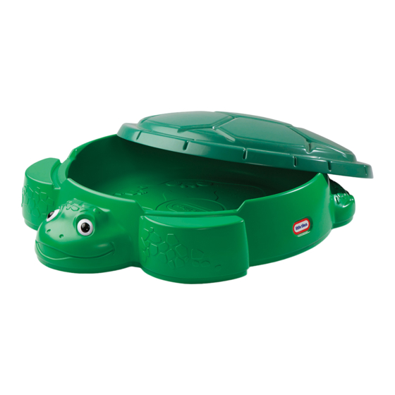 Little Tikes Turtle Sandbox 664526M8 Zusammenbauanleitung