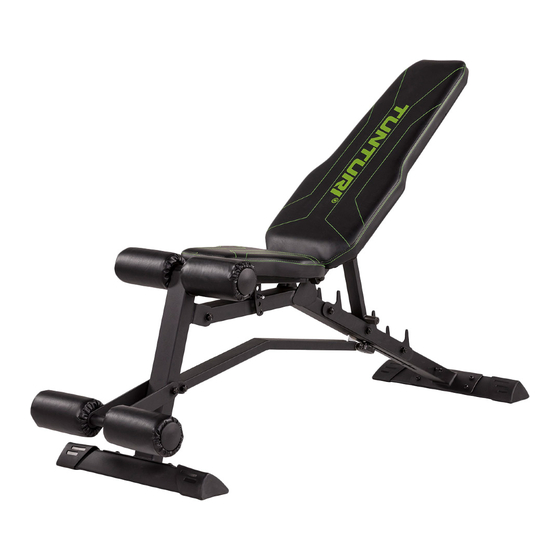 Tunturi UB80 Utility Bench Benutzerhandbuch