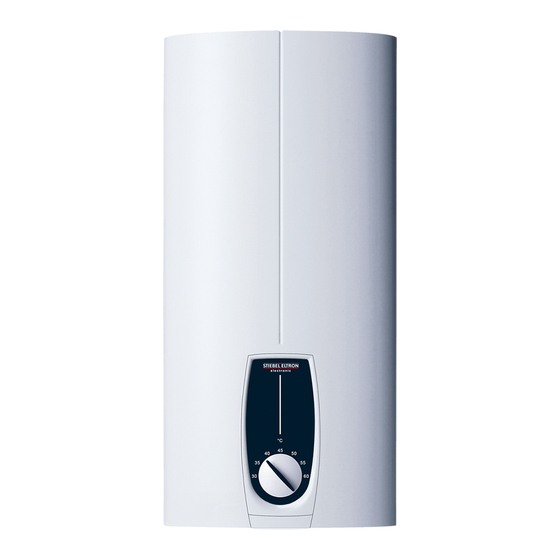 STIEBEL ELTRON DHB-E 11 SLi electronic Bedienung Und Installation