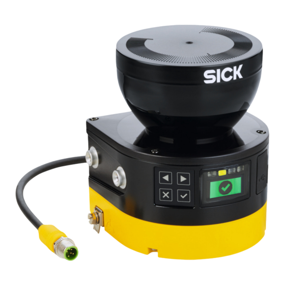 SICK microScan3 Core I/O AIDA Betriebsanleitung
