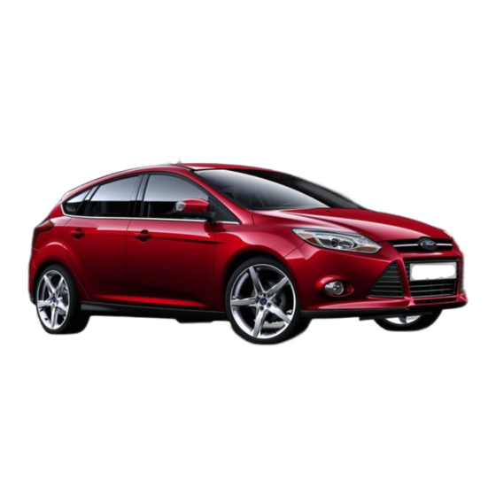 Ford Focus Kurzanleitung