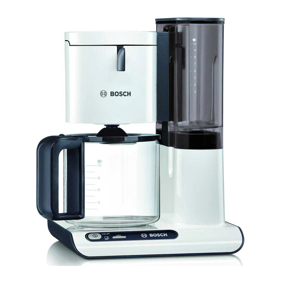 Bosch TKA80-series Handbücher