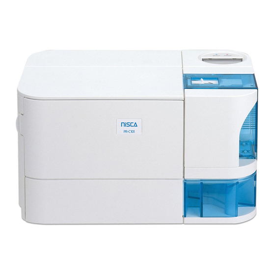 Nisca PR-C101 Bedienungsanleitung