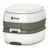 Berger Mobil WC Deluxe Bedienungsanleitung
