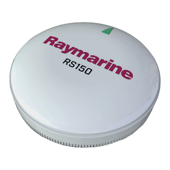 FLIR Raymarine RS150 GNSS Installationsanleitung