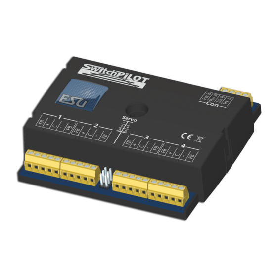 Esu 51800 SwitchPilot Einbau- Und Betriebsanleitung