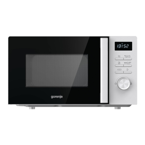 Gorenje MO20A3WH Bedienungsanleitung