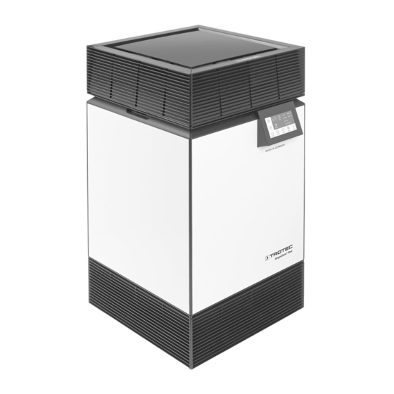 Trotec AIRGOCLEAN ONE Originalbetriebsanleitung