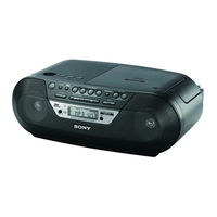Sony ZS-RS09CP Bedienungsanleitung