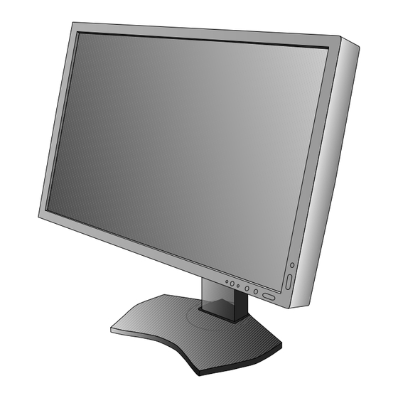 NEC MultiSync P242W Bedienungsanleitung