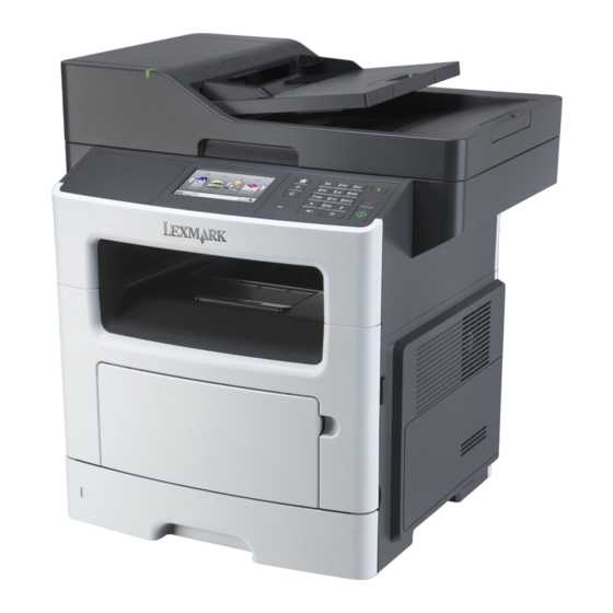 Lexmark XM1100 Series Benutzerhandbuch
