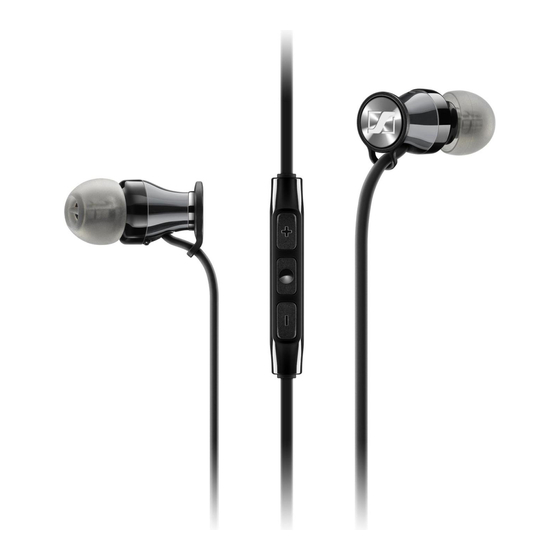 Sennheiser MOMENTUM M2 IEG Kurzanleitung