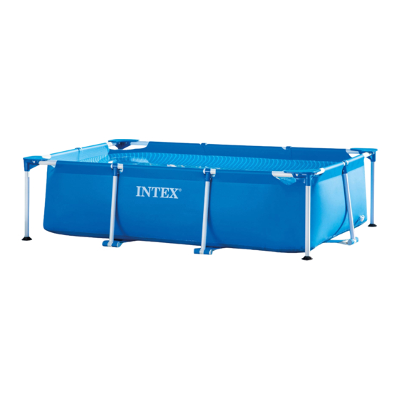 Intex Frame Pool Set Family 220 cm x 150 cm x 60 cm Benutzerhandbuch