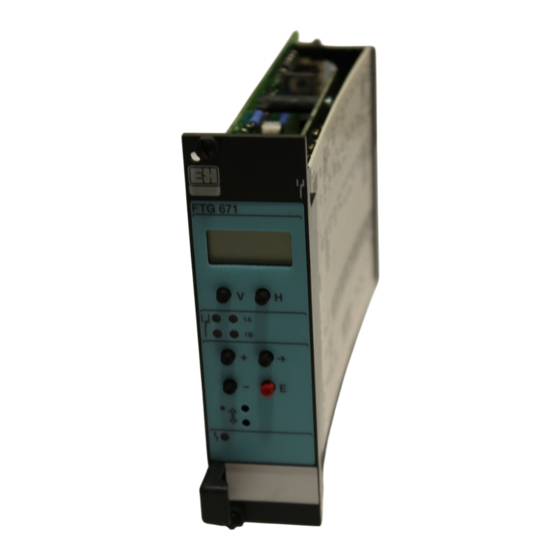 Endress+Hauser gammapilot FTG 671 Betriebsanleitung